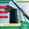 Tratamento de Esgoto de Fábrica de Alimentos Tanque Anaeróbio Separador Trifásico de PP Tanque de Reação Anaeróbia Instalação Subterrânea de Esgoto de Alimentos