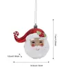 Nuevo Colgante de Árbol de Navidad Transfronterizo Helado Azul Encanto Pequeña Navidad de Caramelo Navideño Tridimensional Reno Adornos