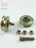 Rueda de Polea de Ranura en U de 2 pulgadas para Puerta Corredera Cable de Acero Rueda de Ranura de 2.5 pulgadas Rueda Motriz Rueda de Pista Rueda de Hierro Acero al Carbono Ciudad de Nantong