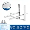Soporte Engrosado de Acero Inoxidable 304 para Unidad Exterior de Aire Acondicionado, Soporte Universal para Unidad Exterior de Aire Acondicionado para Aires Acondicionados de 1.5/2/3 HP