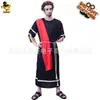Disfraz de Cosplay Romano Príncipe Princesa Adulto Disfraz Elegante para Mujer Disfraz de Actuación en Escenario para Adulto