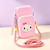 Bolsa de almacenamiento portátil para viajes al aire libre, riñonera para teléfono cruzada, monedero de silicona, tarjetero, organizador de auriculares y lápiz labial