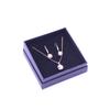 Caja para pulsera de plata con logotipo imprimible y portada mundial, caja para embalaje de joyas, caja para pulsera de papel, caja para pulsera cuadrada