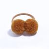 Bola de Pelúcia Infantil Fofa Europeia e Americana Corda de Cabelo Versátil Anel de Cabelo Fresco Elástico Adereço de Cabeça Flor de Cabeça Fábrica Transfronteiriça Estoque 9979