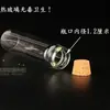 Botella pequeña decorativa de vidrio con corcho transparente de 5 ml, muestra de botella de deseos dividida, botella de caramelos, venta al por mayor