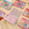 Livro de Adesivos Câmera de Beleza Vestir Menina Desenho Animado Espiral Vestir Livro Silencioso Material de Artesanato DIY Adesivos