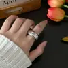 Tendencia de Moda 2025 Nuevo Anillo de Zirconia con Estrella de Cinco Puntas Brillante Nicho Simple Versátil Anillo para Dedo Índice para Mujeres