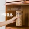 Estante de almacenamiento de cocina, gabinete de almacenamiento multicapa con puerta, gabinete multifuncional para cuencos, palillos, platos y ollas, gabinete de almacenamiento para electrodomésticos
