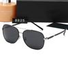 Nuevas gafas de sol polarizadas para hombre, tendencia de moda, gafas de sol metálicas, gafas de sol para viajes y vacaciones 8825
