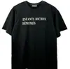 Nova Camiseta de Base Melancólica Rica de Segunda Geração Erd Sketch Graffiti Solta Casual de Manga Longa Marca Tendência Masculina e Feminina Camiseta de Manga Longa