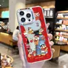 Funda de Teléfono Móvil para Mujer de Dibujos Animados Anime Crayon Shin-Chan Manzana 18Promax Funda Protectora con Espejo Iphone17 al por Mayor