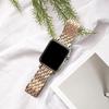Adecuado para Apple Watch, Apple Watch con hebilla de mariposa de aleación con patrón de dragón, correa de metal para Apple