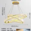 Lustre de cristal luxuoso para sala de jantar, luminária de alto padrão para sala de chá, 6 novas luminárias de mesa de jantar e de bar de designer, ferro