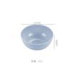 Conjunto de Louça de Palha de Trigo Pratos Simples Criativo Casa Tigela de Arroz Infantil Sobremesa Macarrão Instantâneo Tigela Grande de Plástico