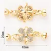 Broche para Collar de Perlas Zhuji Broche de Figura de Ocho Acabado Hecho a Mano Conector de Broche Broche Conector Cadena para Suéter Broche Universal Accesorios DIY