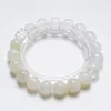 Pulsera de Cristal Blanco Luna Blanca Natural Sujin World para Mujer, Diseño de Moda, Pulsera de Lujo Ligero al por Mayor
