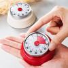 Temporizador de Cozinha de Ponto Temporizador Mecânico Giratório Gerenciador de Tempo para Estudantes Lembrete de Contagem Regressiva para Assar Cronometragem