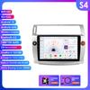 Adecuado para Radio de Coche Android con Pantalla Grande para Citroen C4 04-09 con Cámara de Reversa y Navegación GPS Dispositivo Todo en Uno