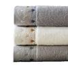 Toalla de Algodón de Fibra Larga Hotel Estrella Casa de Huéspedes Toalla Facial Bordada de Algodón Clase A 130g Lavado Facial Doméstico Algodón Puro Absorbente
