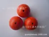 Cabo de faia bola redonda meia furação bola de madeira brinquedo DIY iluminação conta de madeira acessórios porca embutida bola de lótus fabricantes estoque