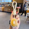 Chaveiro Pingente Criativo de Couro PU com 26 Letras, Simples para Casal Carro Bolsa Decoração de Chaveiro Presente