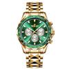 Nuevo Reloj Luminoso Impermeable de Moda para Hombre con Tres Ojos y Seis Manecillas, Reloj Deportivo Multifuncional, Producto de Exportación Popular en Transmisión en Vivo