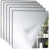 Pegatina de espejo acrílico para pared, superventas transfronteriza, espejo de cuerpo entero autoadhesivo para dormitorio y residencia estudiantil, espejo suave autoadhesivo