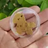 Ouro Puro 999 Adesivo de Telefone de Ouro 2mg Paz e Alegria Deus da Riqueza com Suporte Adesivo Pequeno Presente para Atrair Tráfego Fabricante Atacadista