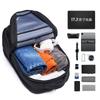 Mochila para Hombre Transfronteriza Tela Oxford Negocios Mochila para Computadora para Hombre Casual Gran Capacidad Mochila de Viaje Personalización de Fábrica