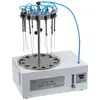 Instrumento de baño de agua redondo con soplado de nitrógeno, laboratorio, soplador de nitrógeno, concentrador, instrumento de soplado de nitrógeno de 12 orificios, instrumento de soplado de nitrógeno