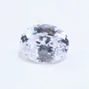 Piedras Sueltas de Zircón con Forma de Huevo, Corte de Nido de Pájaro Colorido, Gemas Azules, Amarillas, Rosas, Blancas, Joyería al por Mayor Transfronteriza