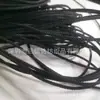 Pulsera con Hebilla de Herradura Cuerda de Seda Negra de Pescado 2.5 Cuerda de Mano 8 Pulsera con Hebilla Cuerda de Joyería de Alta Gama Cuerda Tejida