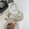 Bolso de Lunares Estilo Coreano 2026 Verano Nuevo Dulce Fresco Pequeño Cuadrado de Gama Alta Bolso de Hombro Cruzado de Moda