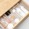 Atacado DIY modular plástico transparente caixa de armazenamento com gavetas papelaria lápis cosméticos diversos caixa de armazenamento de mesa