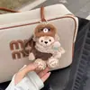 Lindo Llavero Colgante Bolsa Shirley Rose Regalo de Cumpleaños Femenino Juguete Muñeco de Peluche Adorno
