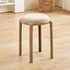 Banqueta de Plástico Doméstica Espessada Empilhável Banqueta Macia Moderna Simples Sala de Estar Mesa de Jantar Banco Alto Cadeira Reserva