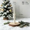Velas Empilháveis Temáticas de Natal Transfronteiriças, Boneco de Neve, Rena, Velas Perfumadas, Decorações de Feriado, Lembrancinhas, Vela
