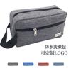 Bolsa de Higiene Impermeável com Logo Bolsa de Armazenamento para Viagem ao Ar Livre Bolsa de Maquiagem de Mão Multifuncional de Grande Capacidade para Homem