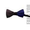 Fotografía de Boda Moda Poliéster Color Liso Corbata de Moño Personalidad para Hombres y Mujeres Banquete Boda Corbata de Moño de Dos Tonos