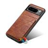 Adequado para Capa de Celular Google Pixel11Proxl com Porta-Cartão 9A, Capa Traseira Apple 17, Capa Protetora de Couro Samsung com Padrão de Crocodilo