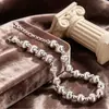 Pulsera de Cuentas de Ojo de Gato de la Fortuna Estilo Nuevo Chino Cepillado, Diseño de Nicho con un Ambiente Fresco y Elegante, Joyería de Mano de Lujo Ligero