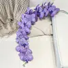 Flores Simuladas Estilo Nuevo 21 Cabezas Impresión 3D Película de Alta Calidad Phalaenopsis Muebles para el Hogar Decoración de Bodas Paisajismo Floral