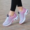 Venta Caliente Transfronteriza 2025 Primavera y Verano Nuevo Estilo Malla Tejida al Aire Transpirable Zapatos Deportivos para Mujer de Moda Coreanos con Amortiguación de Aire Zapatos para Correr Tendencia
