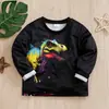 Sudadera de Manga Larga para Niño, Primavera y Otoño, Bebé, Estampado de Tigre y Tiranosaurio Rex, Ropa Infantil Transfronteriza, Estilo Europeo y Americano