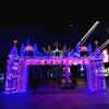 Lámpara con forma de puerta para festival de luz internacional, resistente al agua y con garantía, lámpara con forma de arco de castillo, lámpara decorativa de túnel del tiempo.