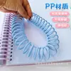 Espiral para Encadernação Wenchai Grande Capacidade 30mm*30 Círculos A4 Plástico Colorido Cortável PP Fivela Elástica