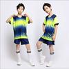 Uniformes de Futebol para Alunos do Ensino Fundamental, Uniformes de Treino, Uniformes de Badminton Masculinos e Femininos, Respiráveis, de Secagem Rápida, Absorventes de Suor, Trajes Esportivos, Camuflagem Masculina