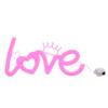 Propuesta de luz de neón LED, placa de luz de amor, luces de colores, diseño de escena de confesión de San Valentín, luces LED adornadas
