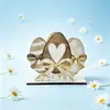 Porta Servilletas de Madera con Conejo Lindo de Pascua Transfronterizo, Soporte de Almacenamiento, Artículo Práctico de Almacenamiento y Decoración con Temática Festiva, Dos en Uno