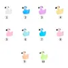 Nuevas Diez Colores Flamenco Luminoso Decoraciones DIY Animales Pequeños Lindos Paisaje en Miniatura Adornos Creativos Artesanías de Resina